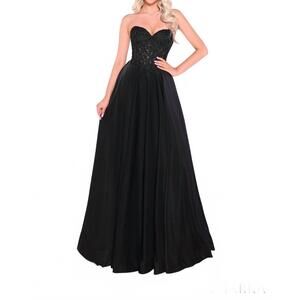 NEW AMARRA women's prom dress in black